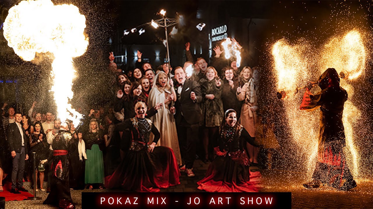 Pokaz Ognia Światła i Pirotechniki (Pokaz MIX) Jo Art Show