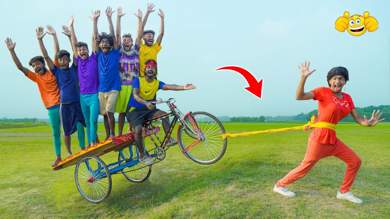Must Watch New Special Comedy Video 2025 😎Totally Amazing Comedy 2025  Episode 721 By Bidik Fun Tv