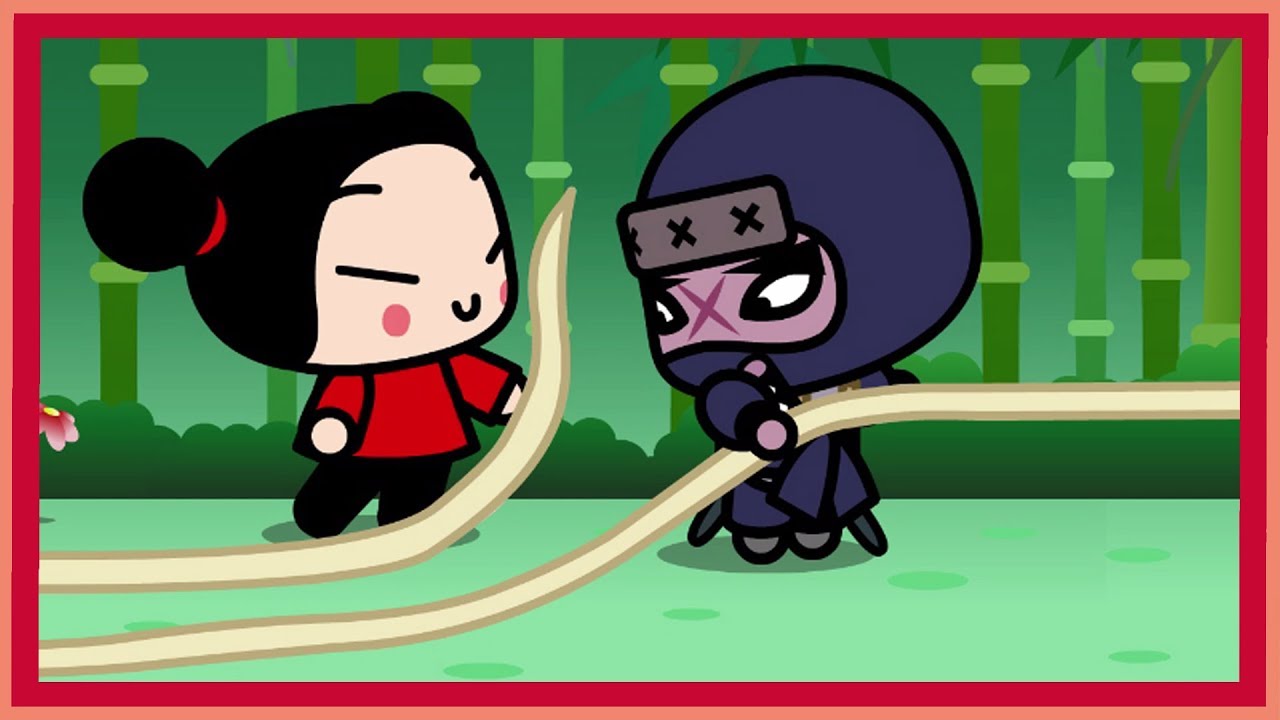 PUCCA | Un tallarín rodeando el mundo | EN ESPAÑOL | 01x02