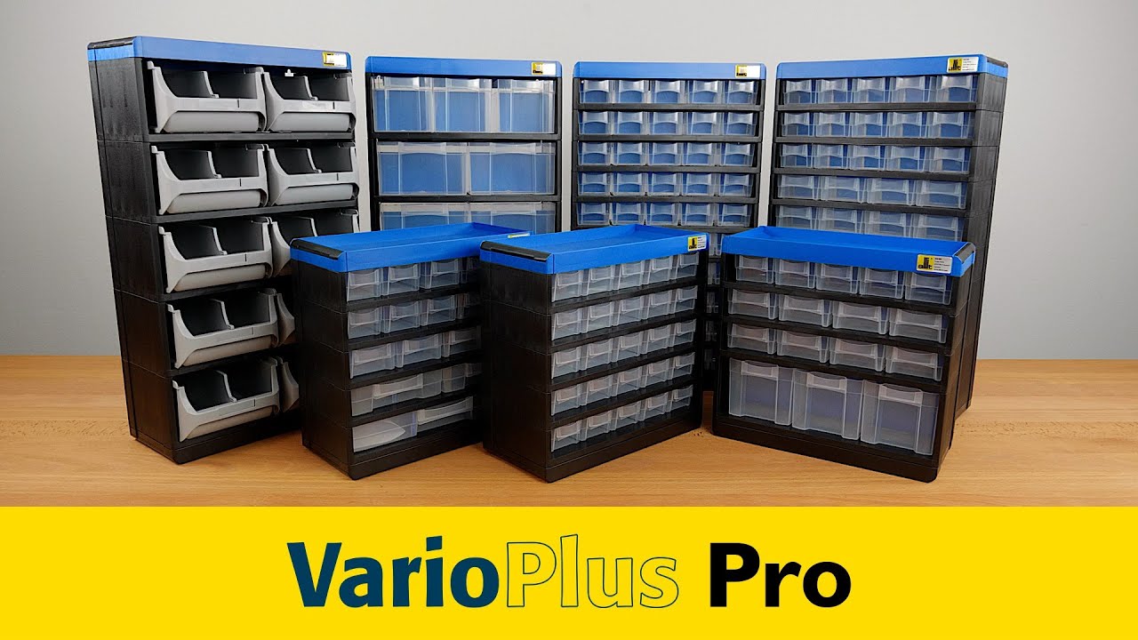 Allit VarioPlus Pro Profi-Kunststoffmagazine Professional Plastic Cabinets