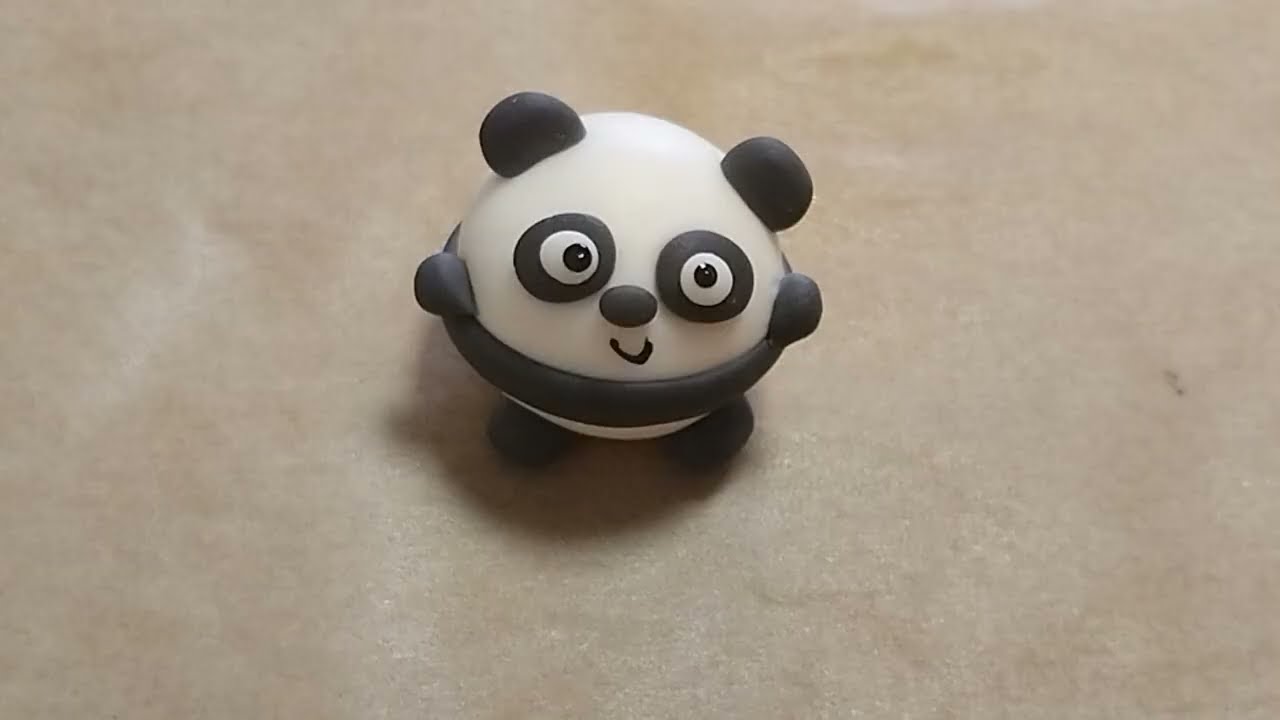 Facili animaletti palla: Panda 🐼/easy ball animals: Panda 