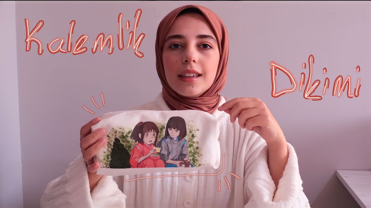 Nakışlı Kalemlik Dikimi / Astarlı
