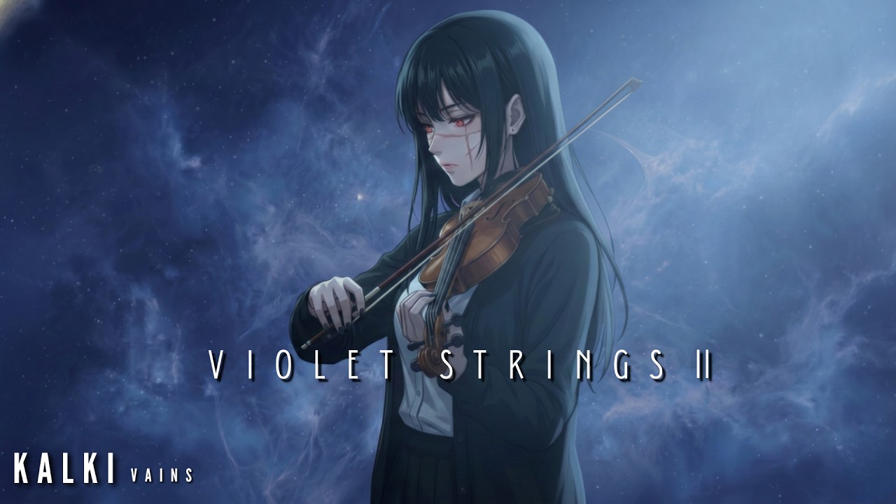 VIOLET STRINGS II - KALKI vains