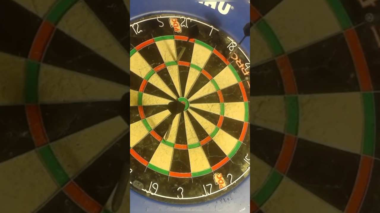 108 checkout!! 🎯 #darts #shortsfeed #shorts #youtubeshorts #sports #practice #dartslive