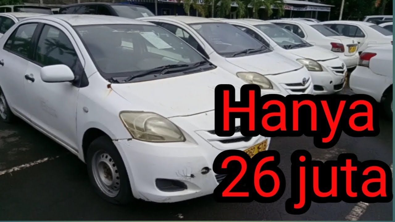 Lelang mobil Toyota limo ex taxi bahan masih plat kuning harga awal 26 jutaan tahun 2010