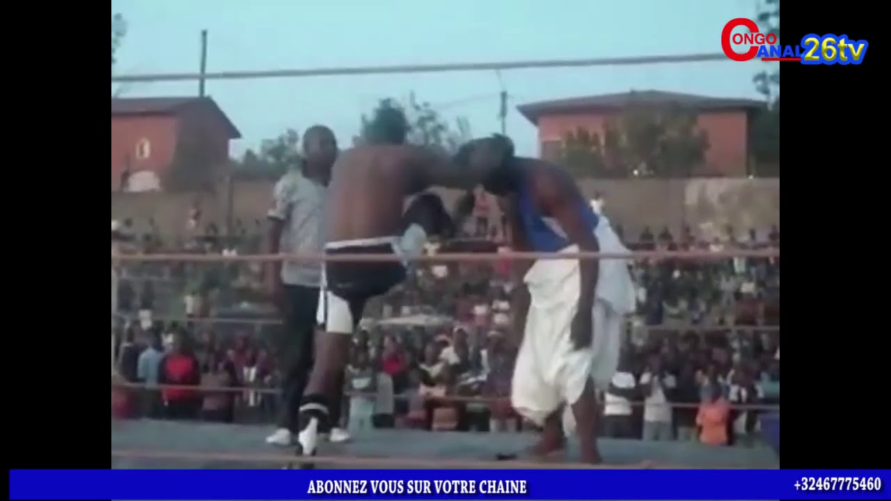 COMBAT DE CATCH CONGOLAIS AVEC PELEMBE WA LUMFU VS MACHINE À MBOU & X OR abonnez vous sur votre chne