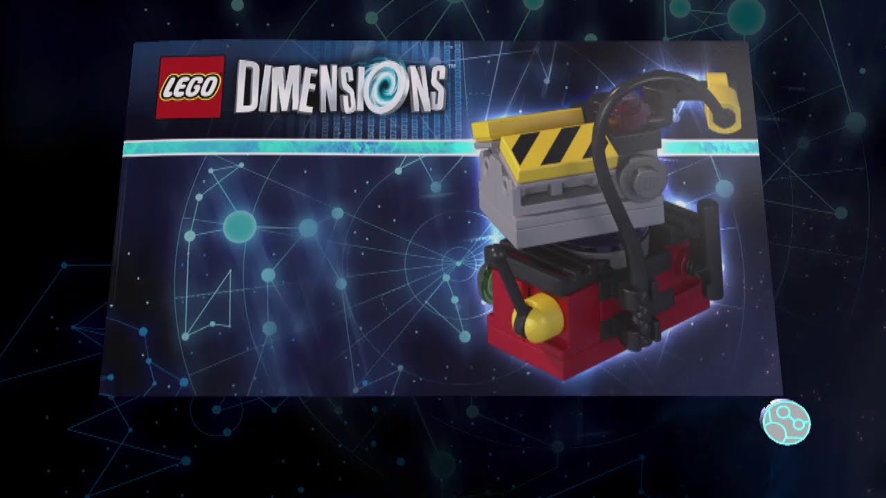 Lego Dimensions Peter Venkman Instructions - Ghost Trap, Ghost Stun 'n Trap, Proton Zapper