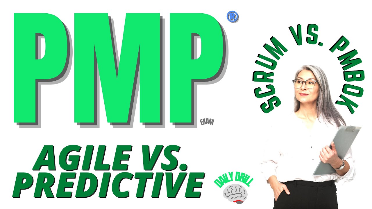 Ежедневное упражнение — Agile против Predictive (карта высокого уровня) #pmp #pmbokguide #scrum #...