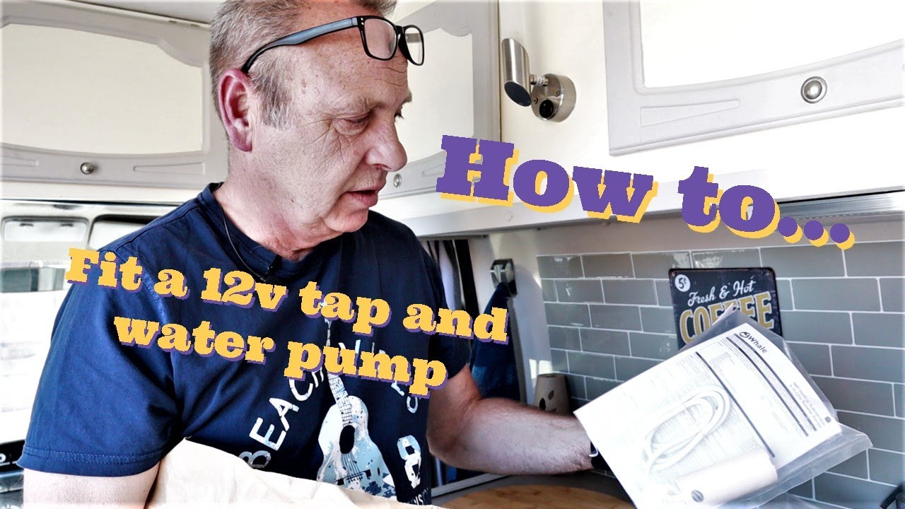 HOW TO fit a 12v microswitch tap & 12v submersible water pump