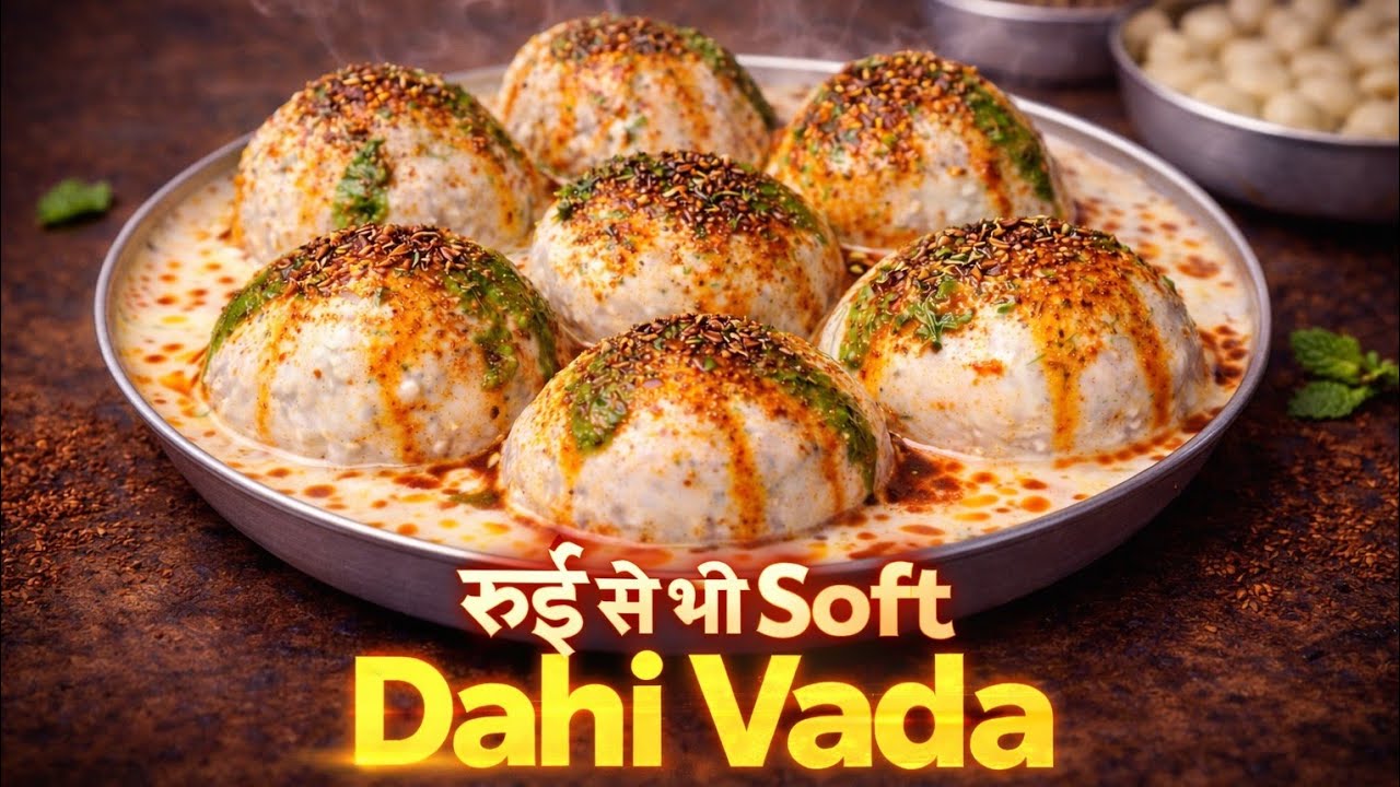 हलवाई जैसे रूई से नरम दही भल्ले बनाने का 1 सीक्रेट | Soft Dahi Bhalla Recipe | Dahi Vada Reci