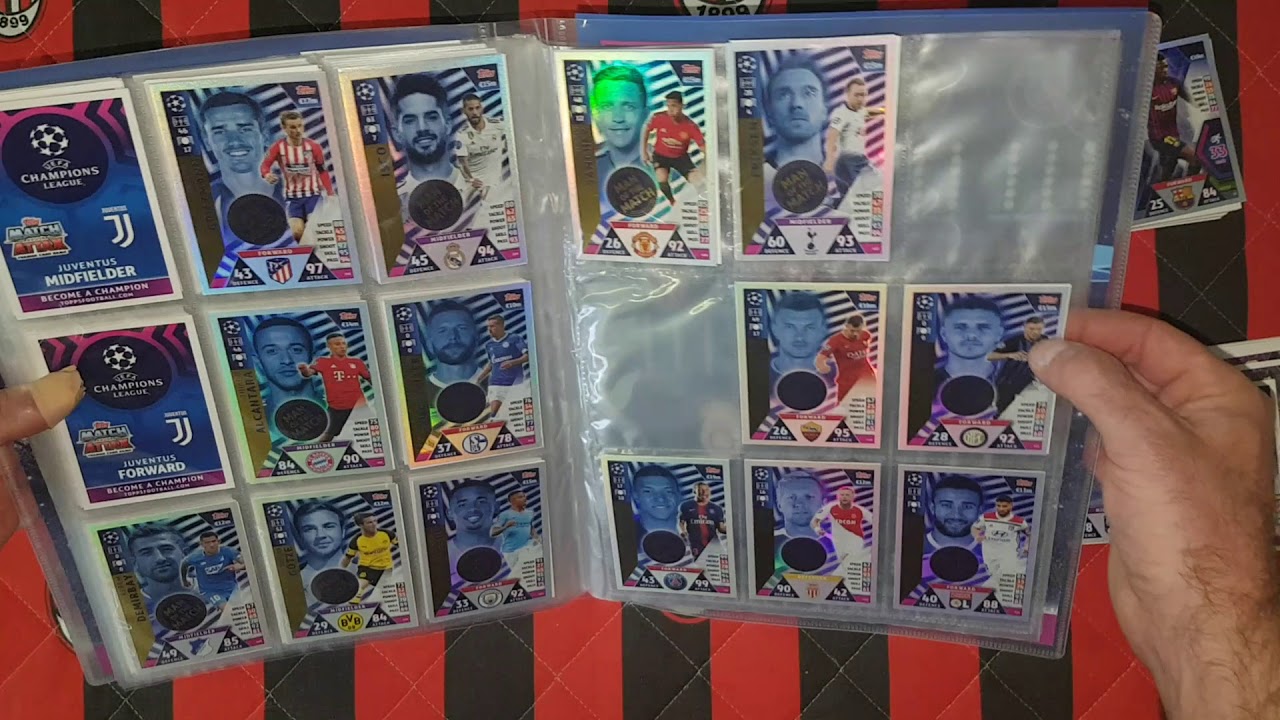 TOPPS CHAMPIONS LEAGUE MATCH ATTAX 18/19 - DRUGIE UZUPEŁNIANIE ALBUMU - JUŻ TYLKO 41 KART BRAKUJE!