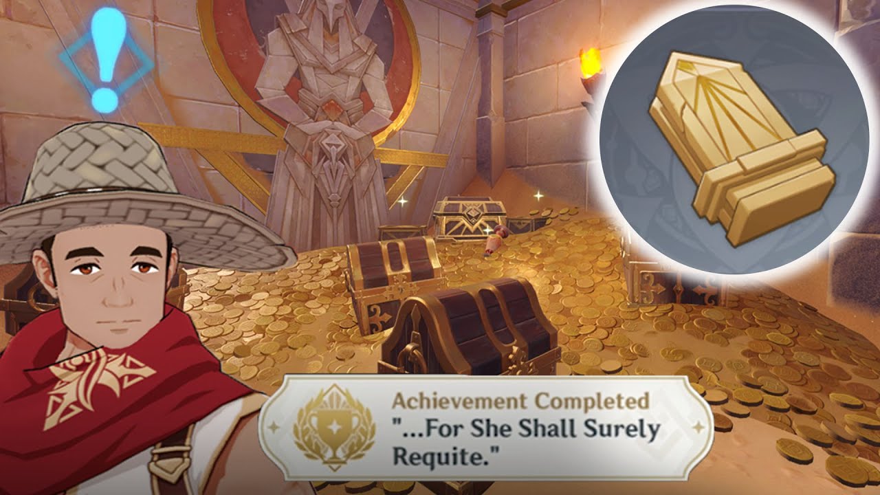 Her Foes Rage like Great Waters Quest | Ancient Stone Key Location | Genshin 3.4