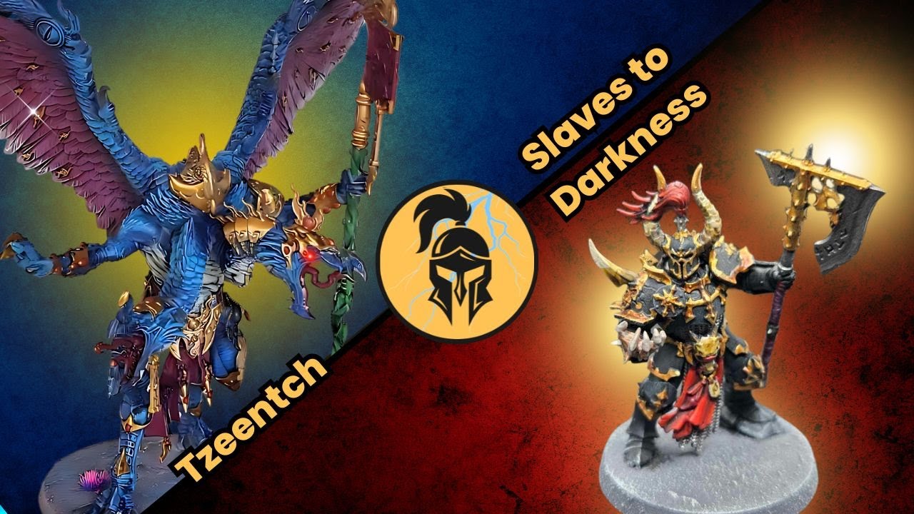 Disciples of Tzeentch vs Slaves to Darkness | Age of Sigmar Battle Report