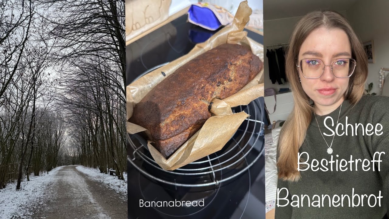 Vlog: Thorsten wieder gesehen | Bananenbrot | Schnee