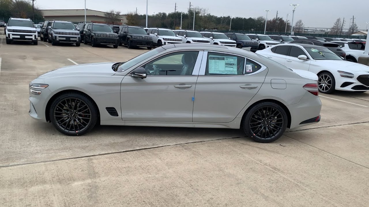 2026 Genesis G70 prestige GRAPHITE new interior upgrade insane 