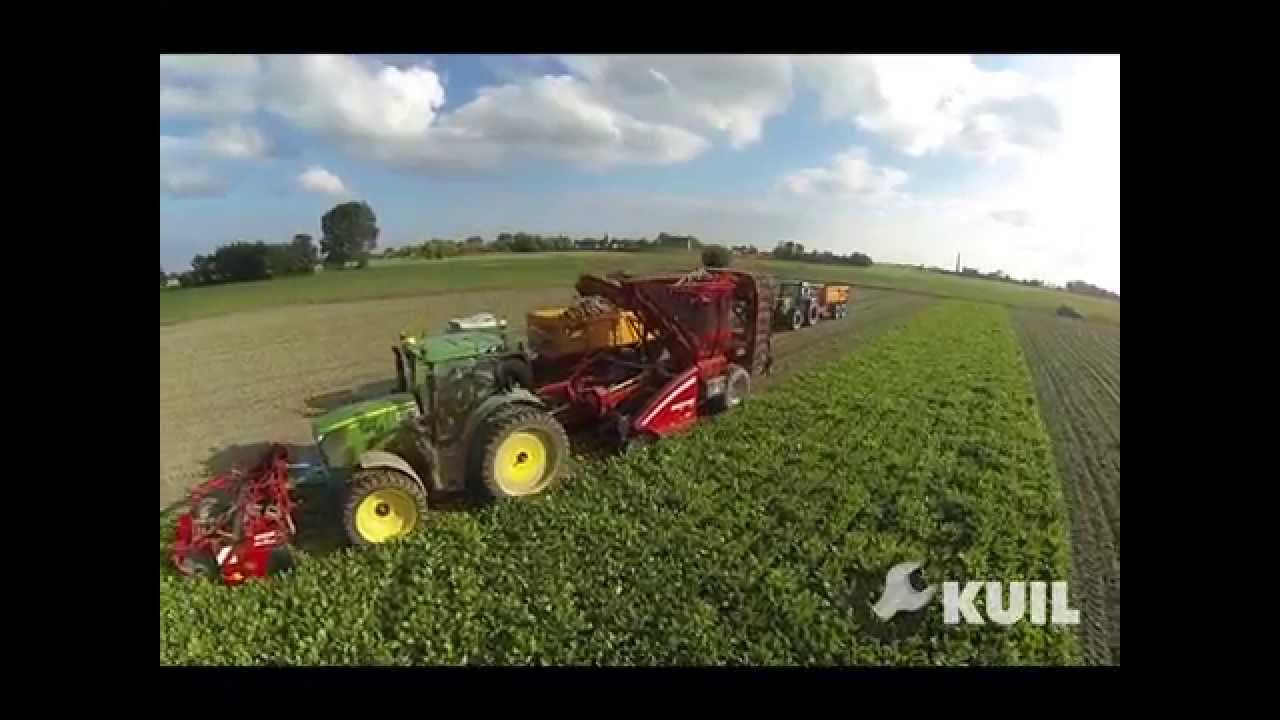 KUIL Banden landbouw bieten rooien