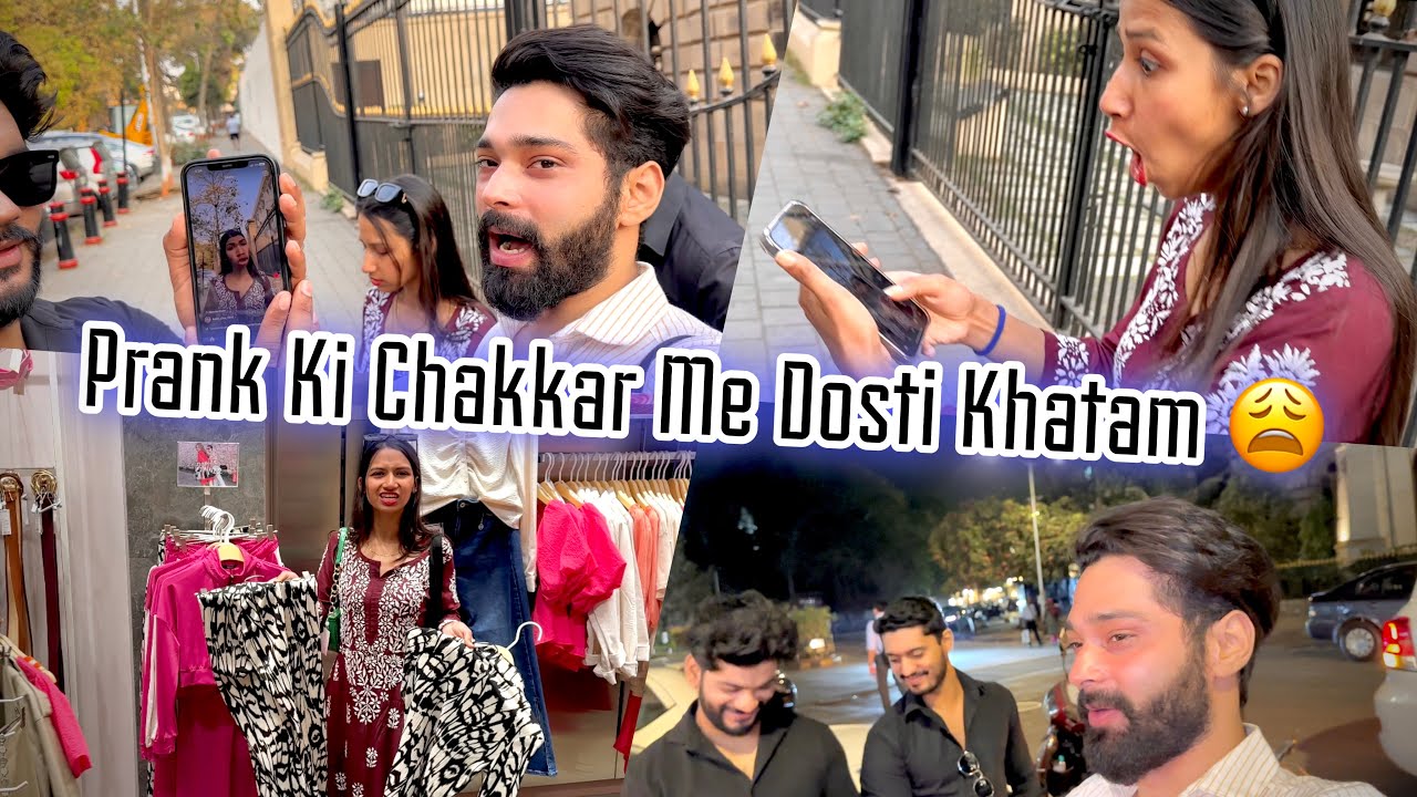 Abresh Or Zeeshan Ki Dosti Khatam Aarti Se  🥲| Prank Hone Wrong | Instagram Prank| Fokats