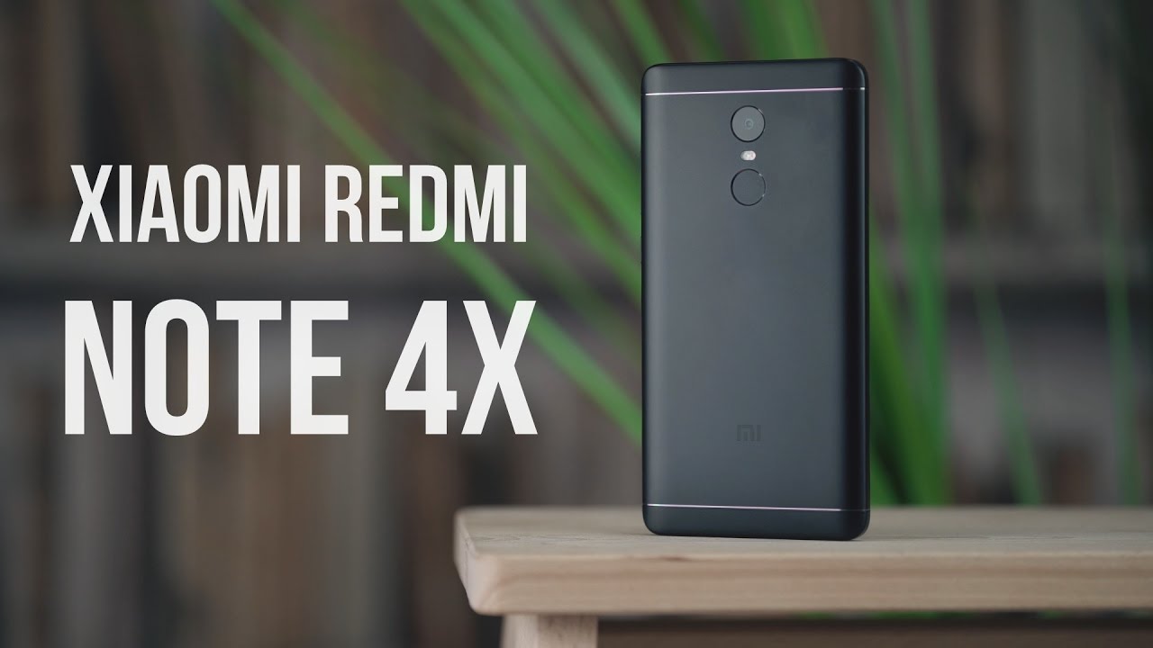 Черный Xiaomi Redmi Note 4X. Распаковка, первое впечатление, тест камер.