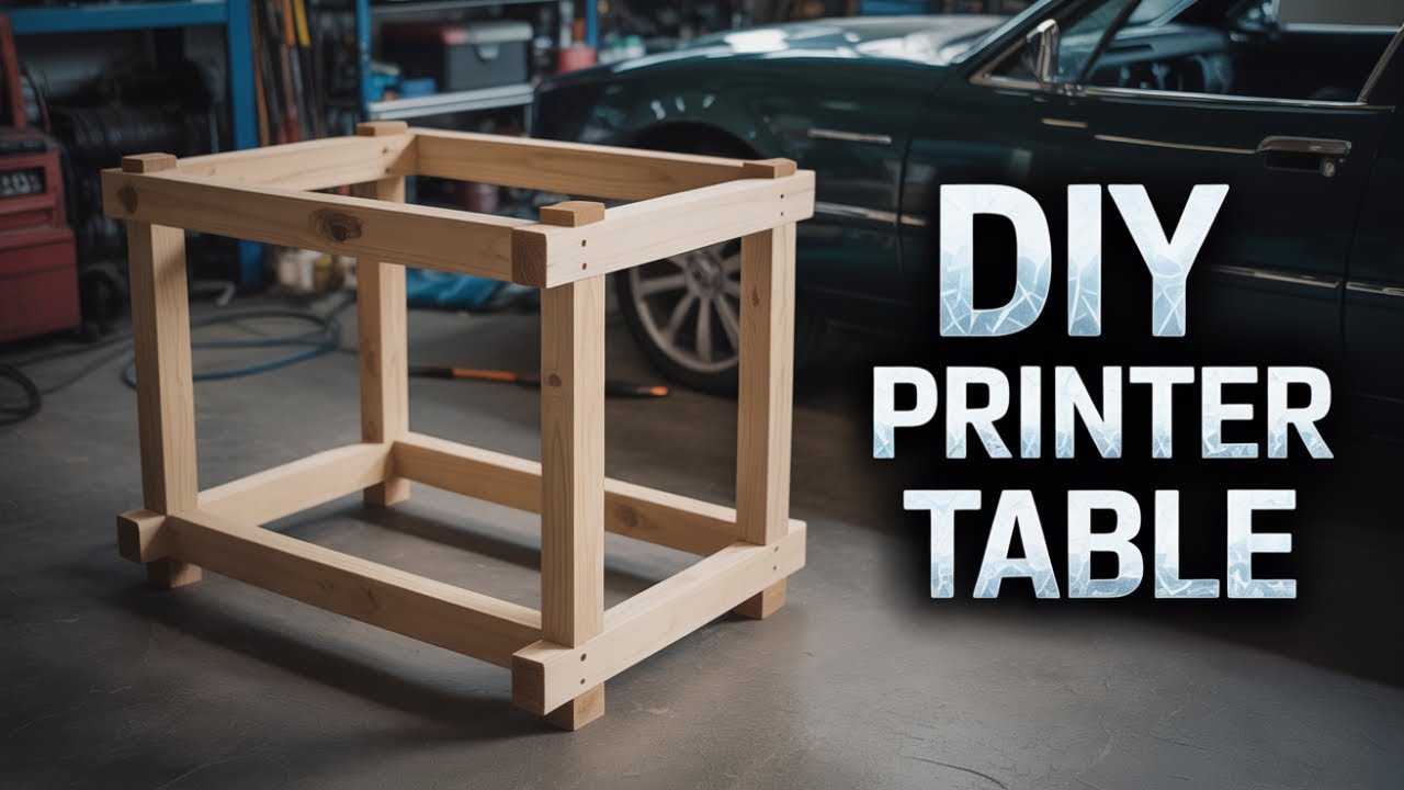 Watch Me Build a Giant Table for My 3D Printer!