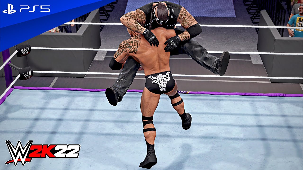 WWE 2K22 — Скала против Гробовщика — главный матч WrestleMania 30 | PS5™ [4K60]