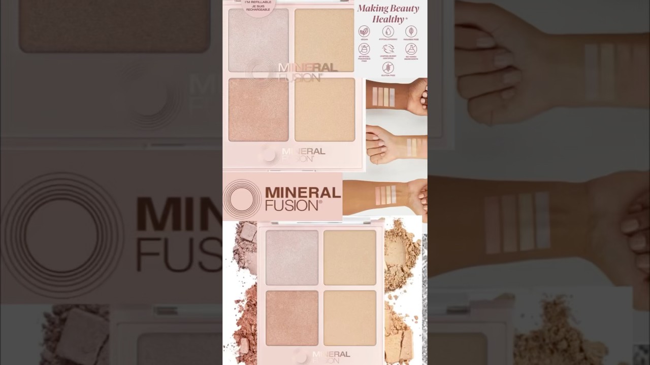Mineral Fusion highlighter @mineralfusion #mineralfusion #makeup #viralvideo #trending #explore