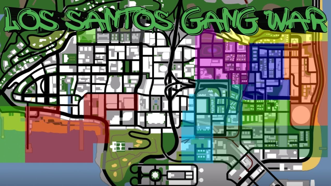 GTA SA Mobile • Los Santos Gang War