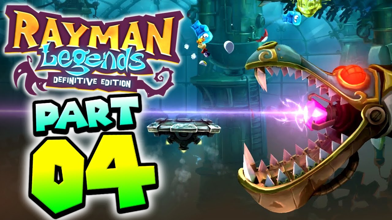 Rayman Legends: Definitive Edition (Switch) 100% Walkthrough PART 4 - 20,000 LUMS UNDER THE SEA