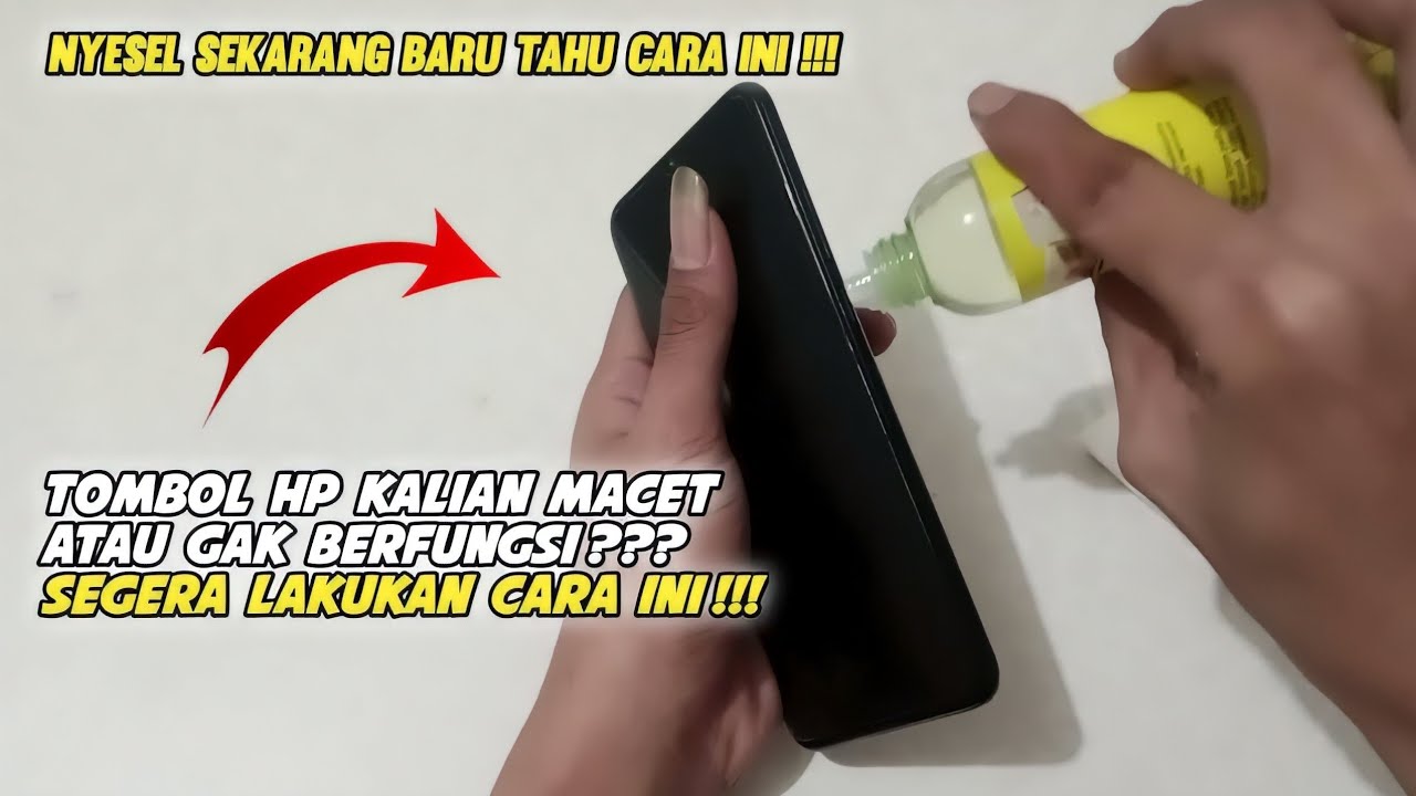 Cara mudah ❗ memperbaiki Tombol Power HP yang sudah Tidak Berfungsi atau Rusak