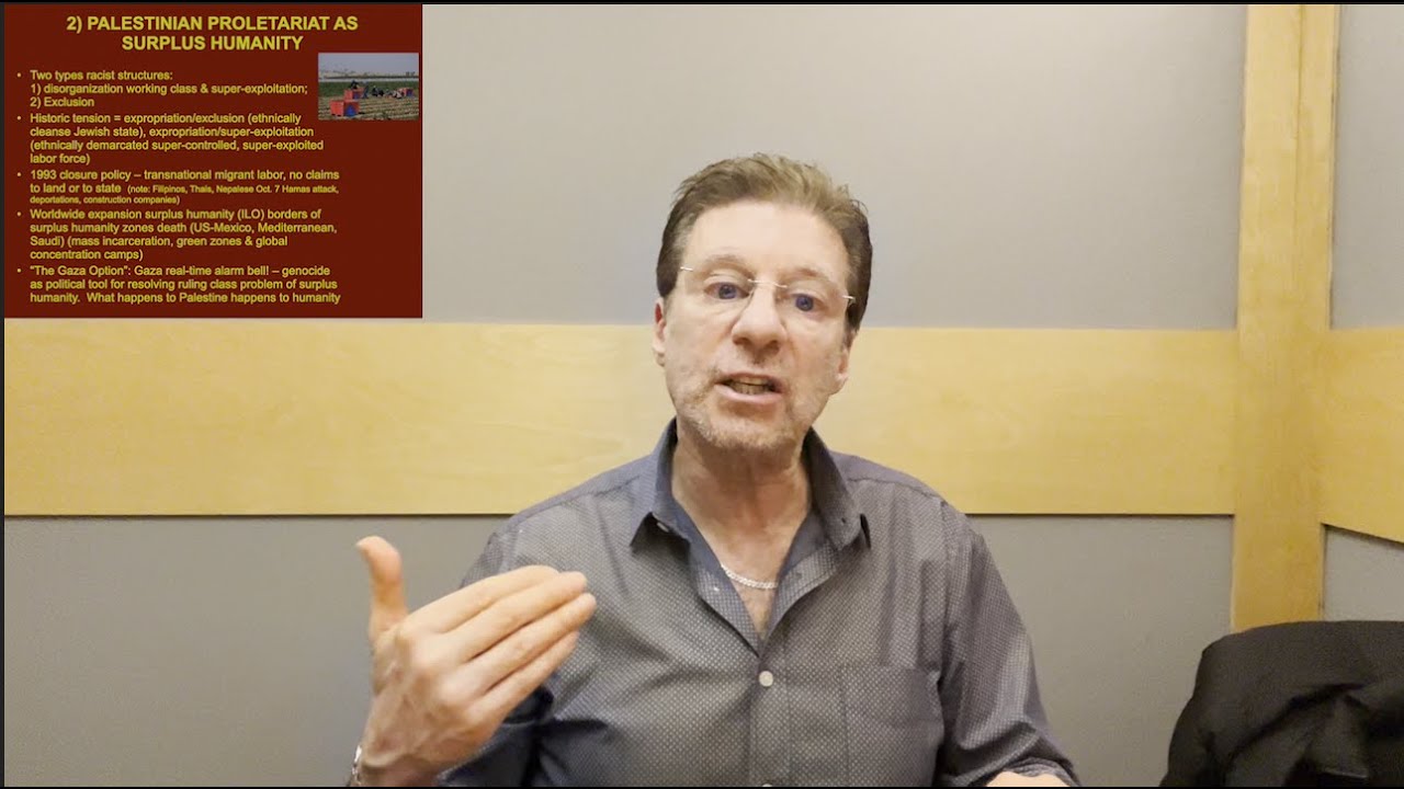 Dr. William Robinson - Zionism, Global Capitalism, and the Police State