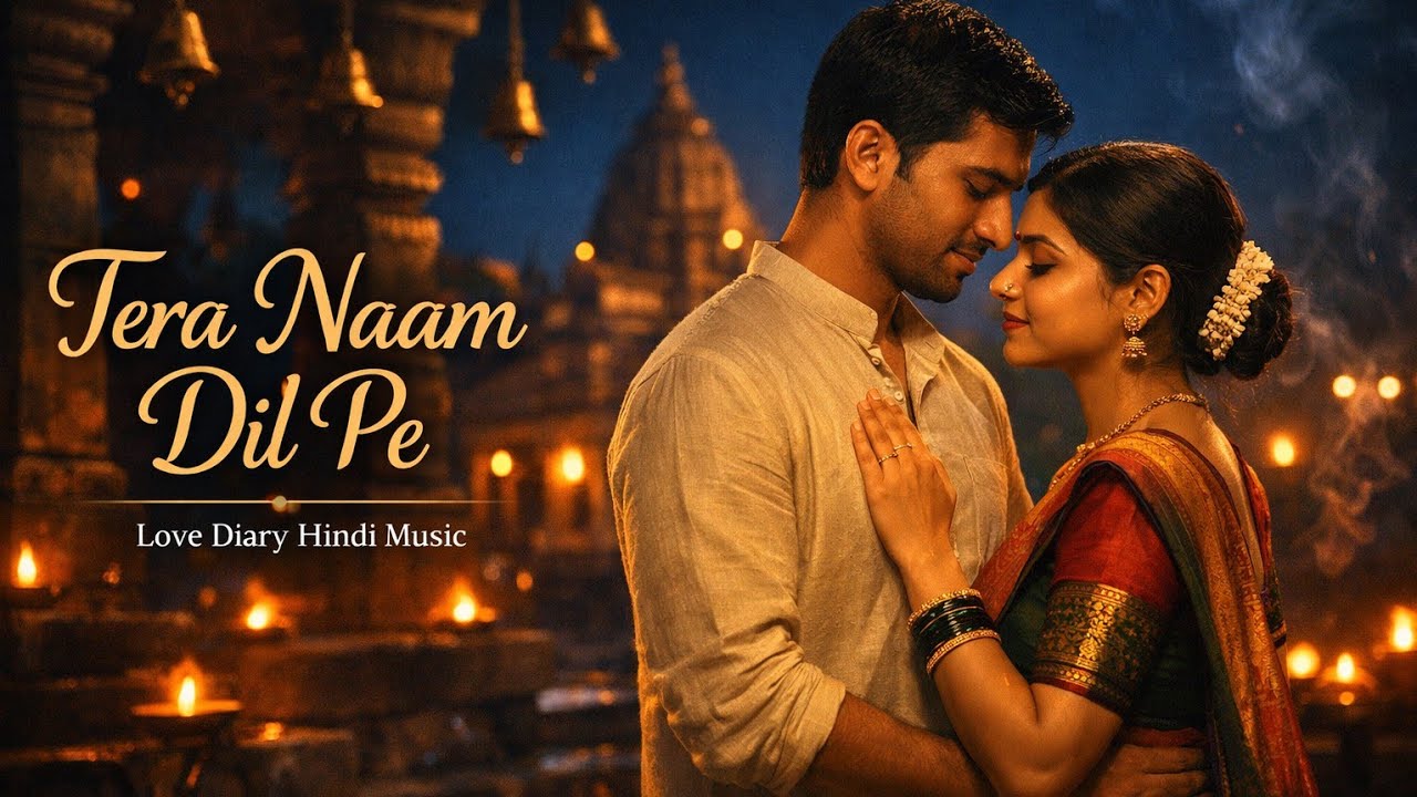 Tera Naam Dil Pe | Heart Touching Hindi Love Song | Romantic Melody