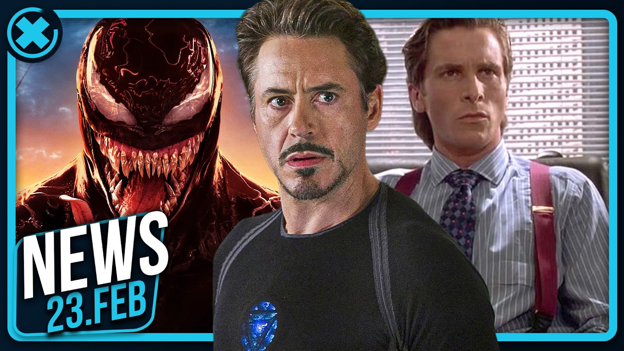Secret Wars 2-teiler? Neuer Venom Film! Thomas Shelby ist back! Christian Bales Fußstapfen |FilmNews