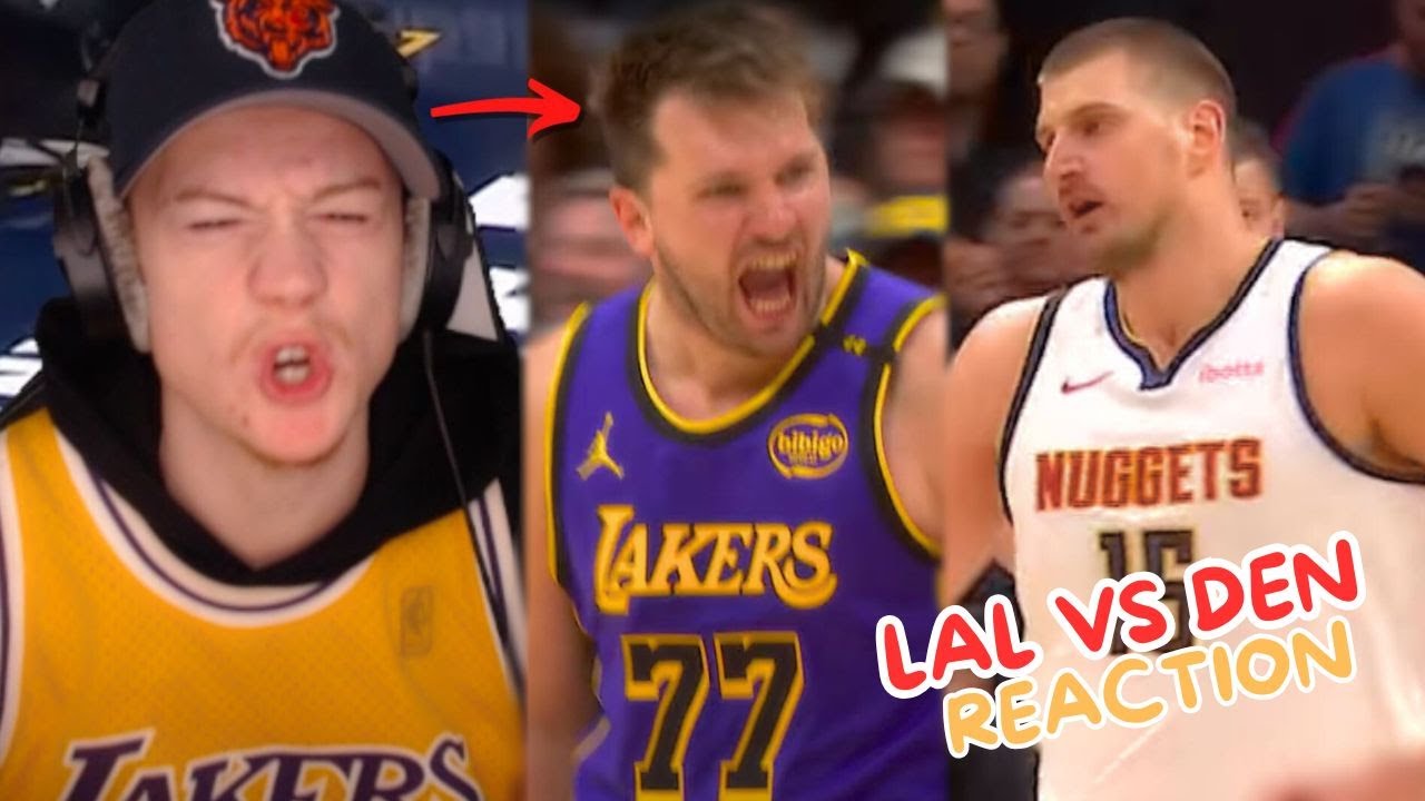 Reacting to Lakers vs Nuggets Regular Season Game!