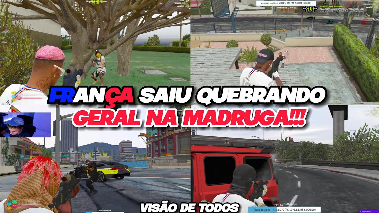 FRANÇA SAIU TROCANDO COM GERAL!!!