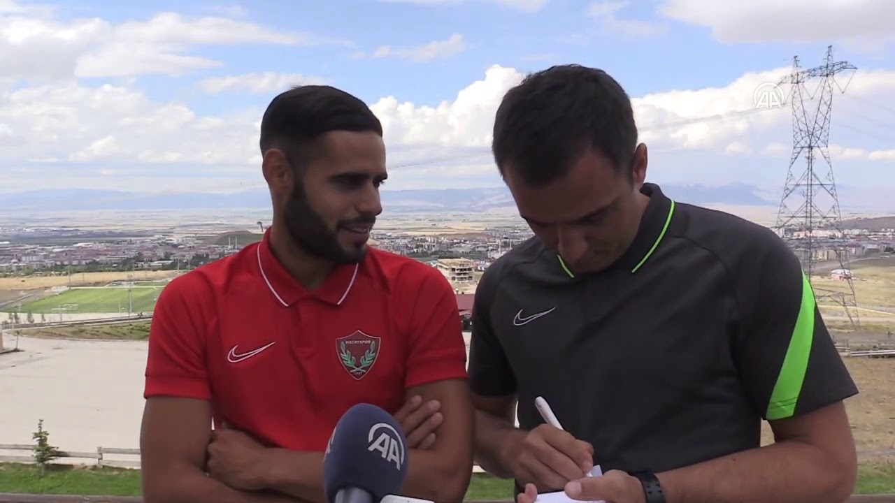 Hataysporlu Fransız futbolcu Aabid, Süper Lig'de oynamak için gün sayıyor - ERZURUM