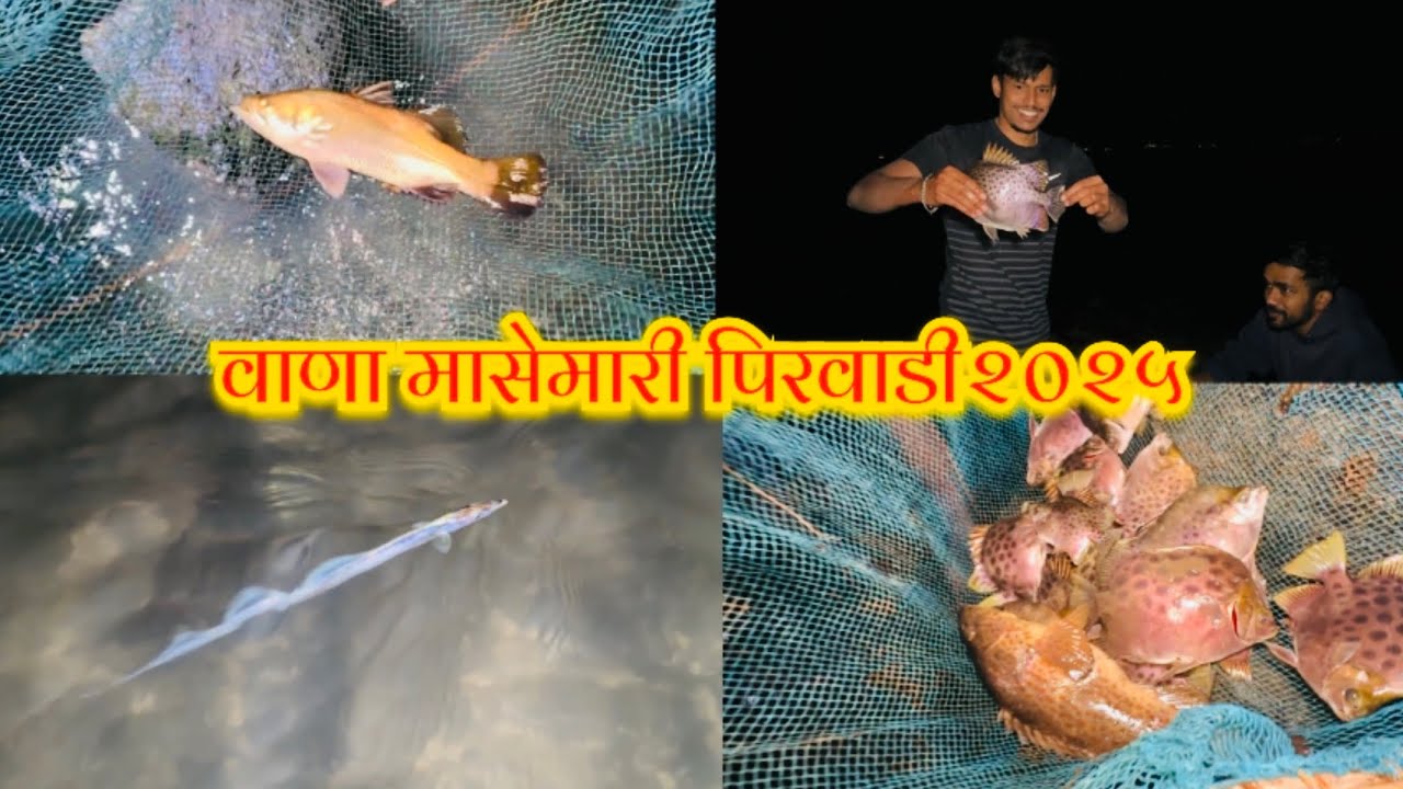 Wana Fishing Pirwadi 2025 |वाणा मासेमारी पिरवाडी 