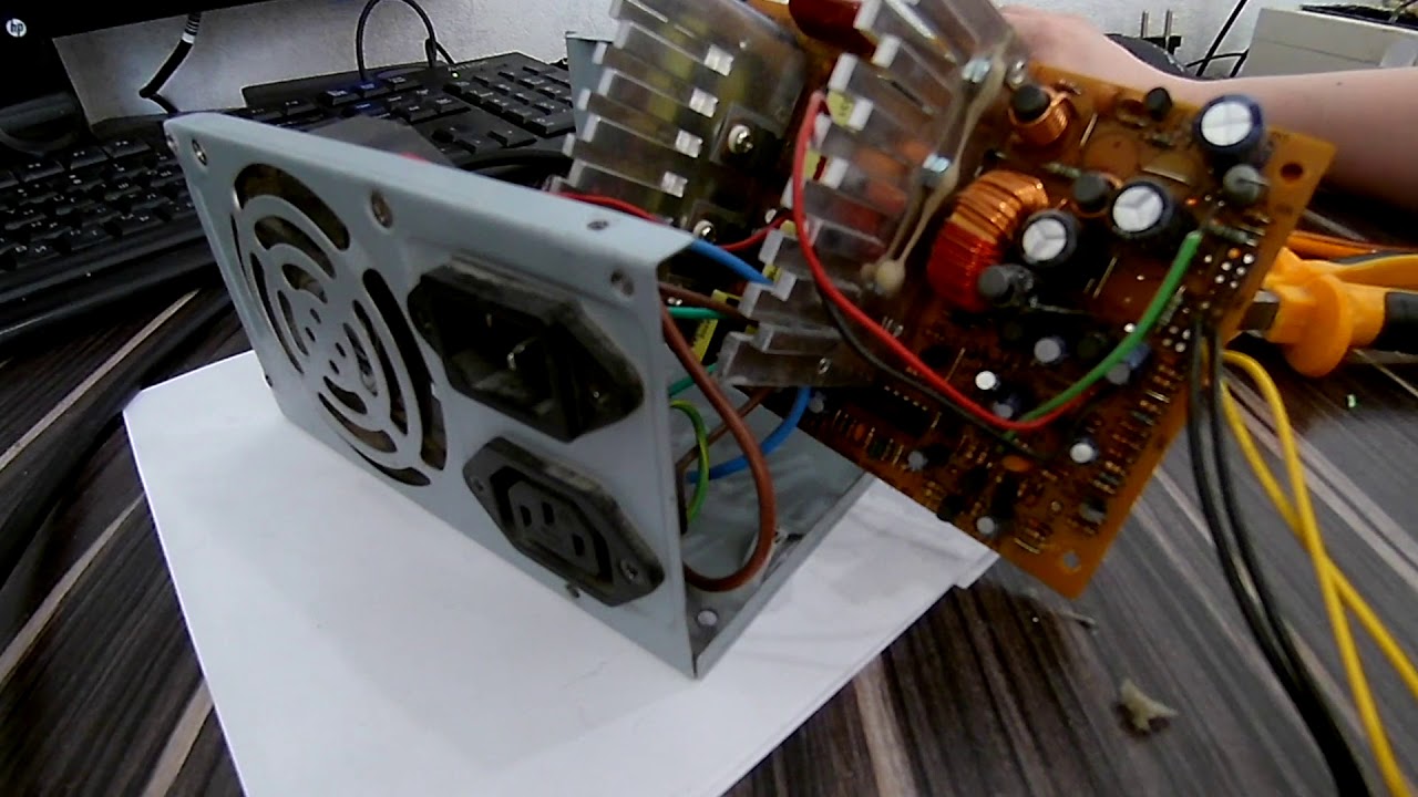 ATX как поднять напряжение - все пошло не по плану