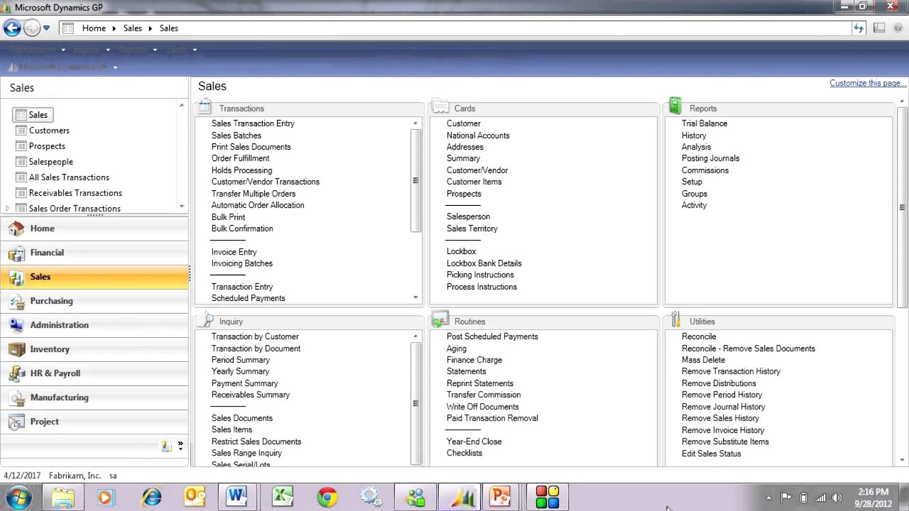 GP 2013 Tracking Serial Number on Drop Ship Orders