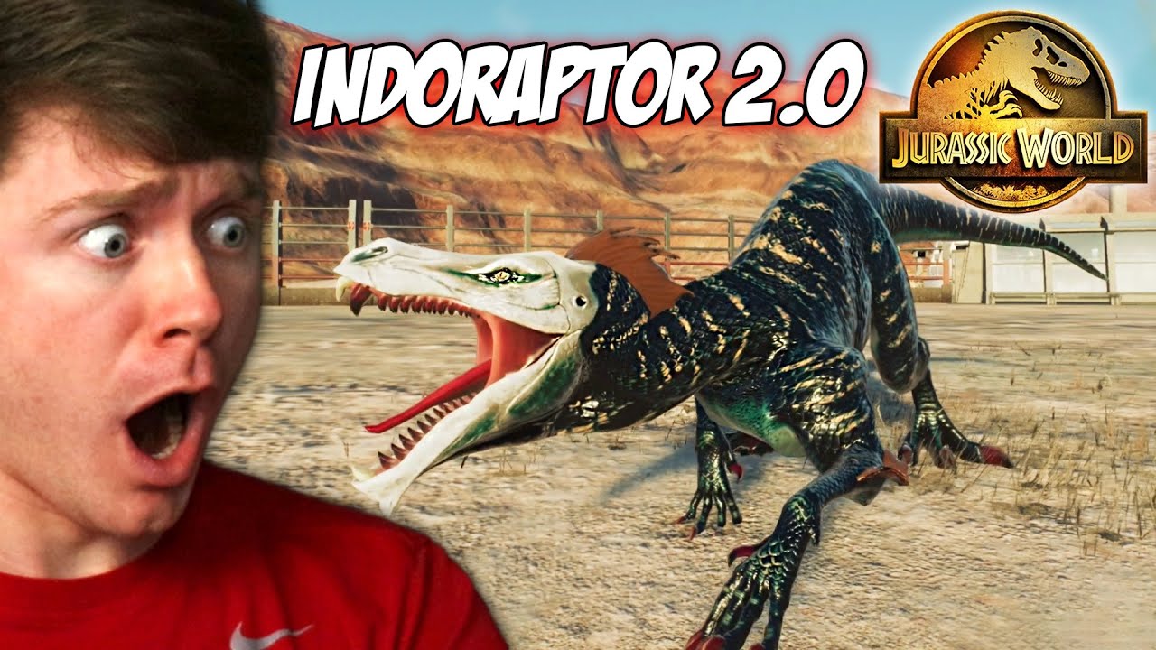 INDORAPTOR 2.0 is CRAZY! - Jurassic World Evolution 2