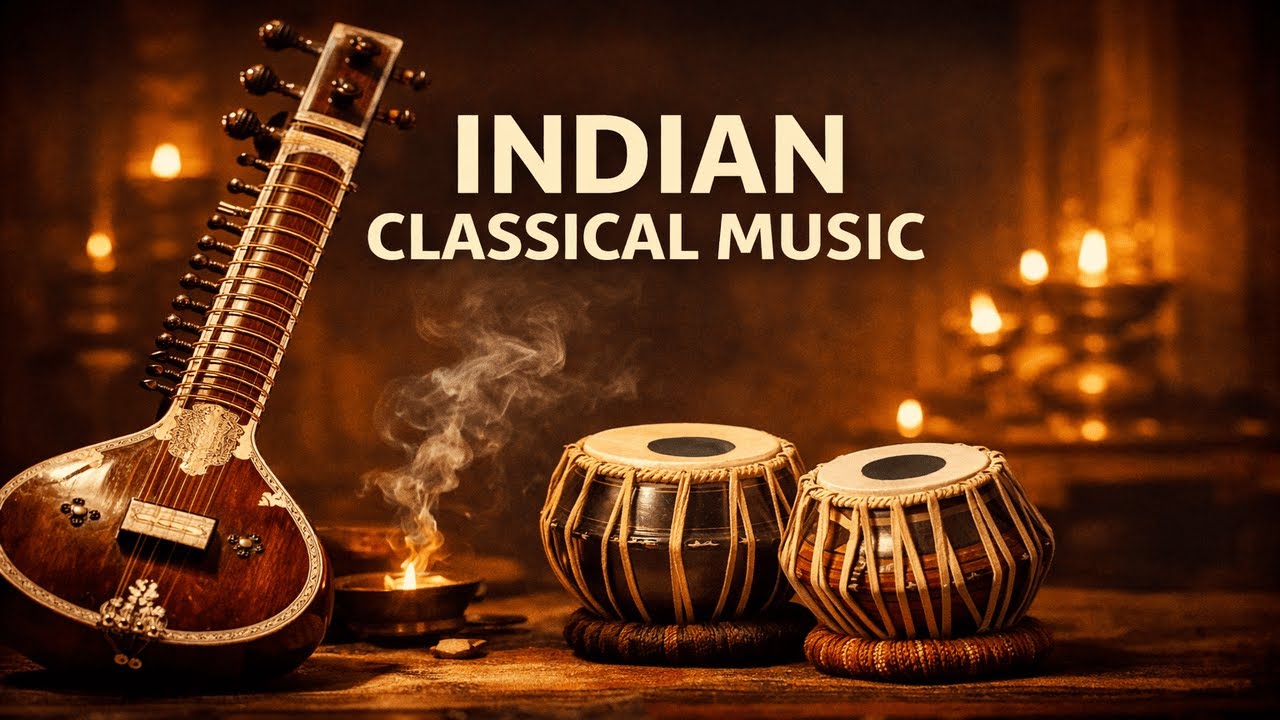 Indian Classical Instrumental Music 🎶 Sitar & Tabla for Deep Meditation, Yoga & Inner Peace