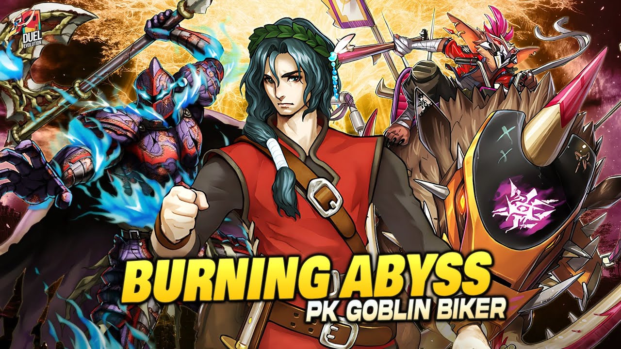 Burning Abyss ft. PK & Goblin Biker|EDOPRO | Replays 🎮 + Decklist ✔️