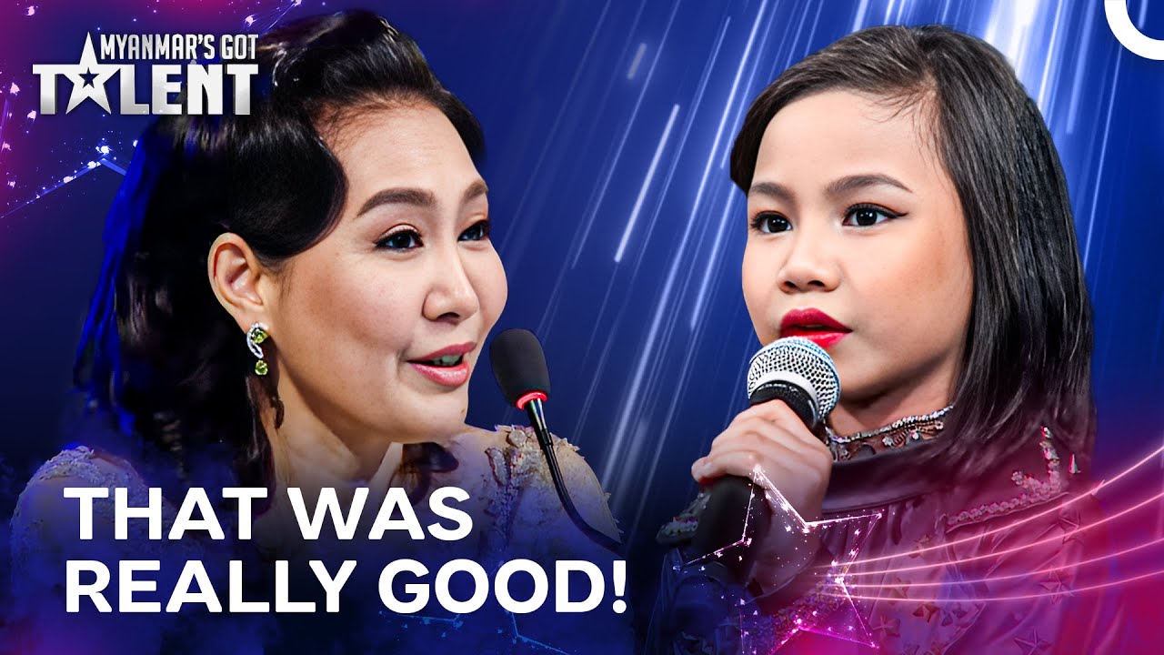 Little Kid STOLE the Spotlight! | Myanmar's Got Talent