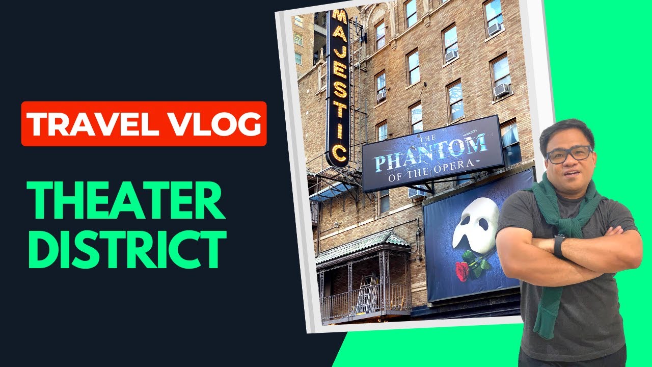 NEW YORK CITY THEATER DISTRICT | Amazing Andy