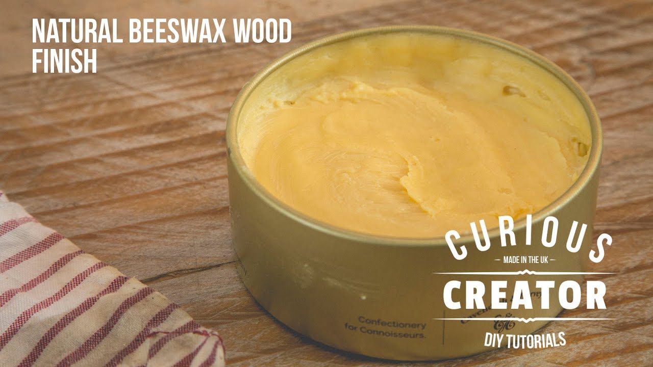 #14 Natural Bees Wax Wood Polish Finish - DIY Curious Creator