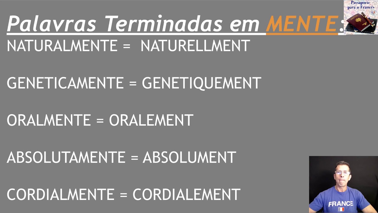 Vídeo #59 Curso de Francês GRÁTIS para INICIANTES - BÔNUS - APRENDA MAIS DE 1000 PALAVRAS EM MINUTOS