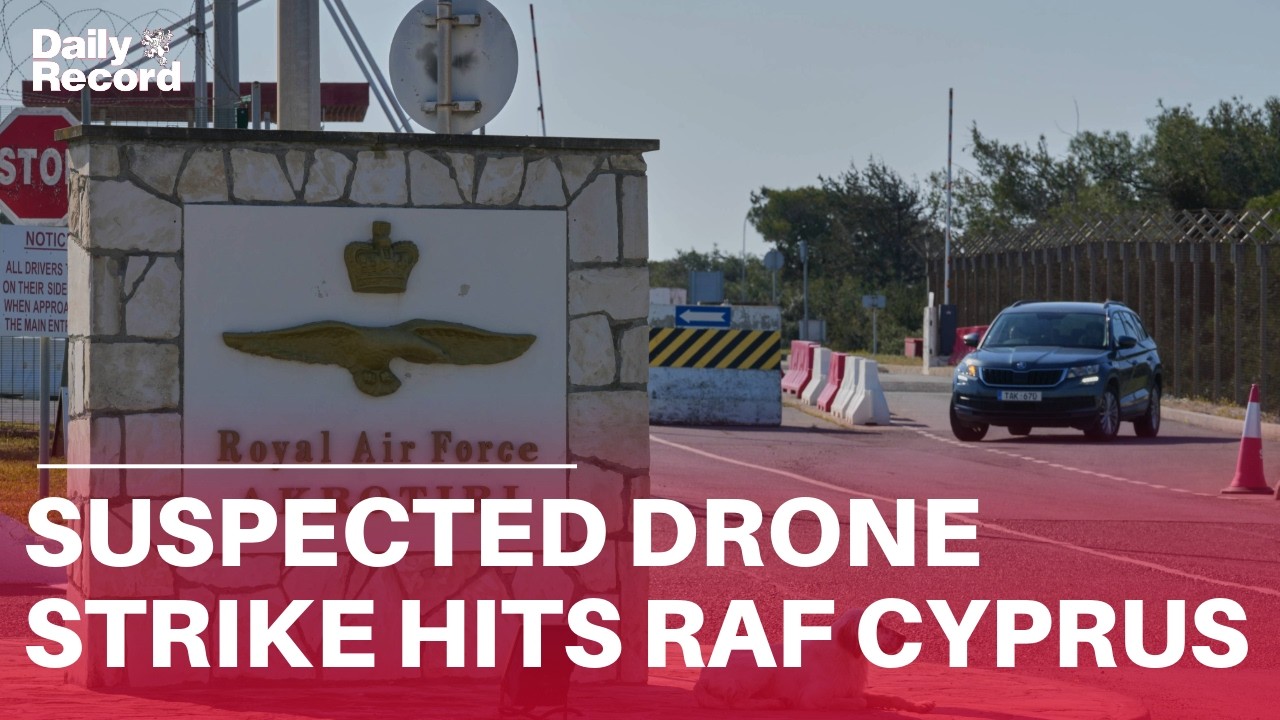 Suspected drone strike HITS RAF base in Cyprus