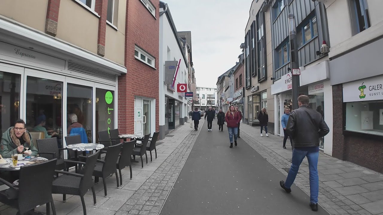 Grevenbroich ist ein kleiner Stadtbummel und ein kleiner sonniger Spaziergang. | 4K UHD 60fps |