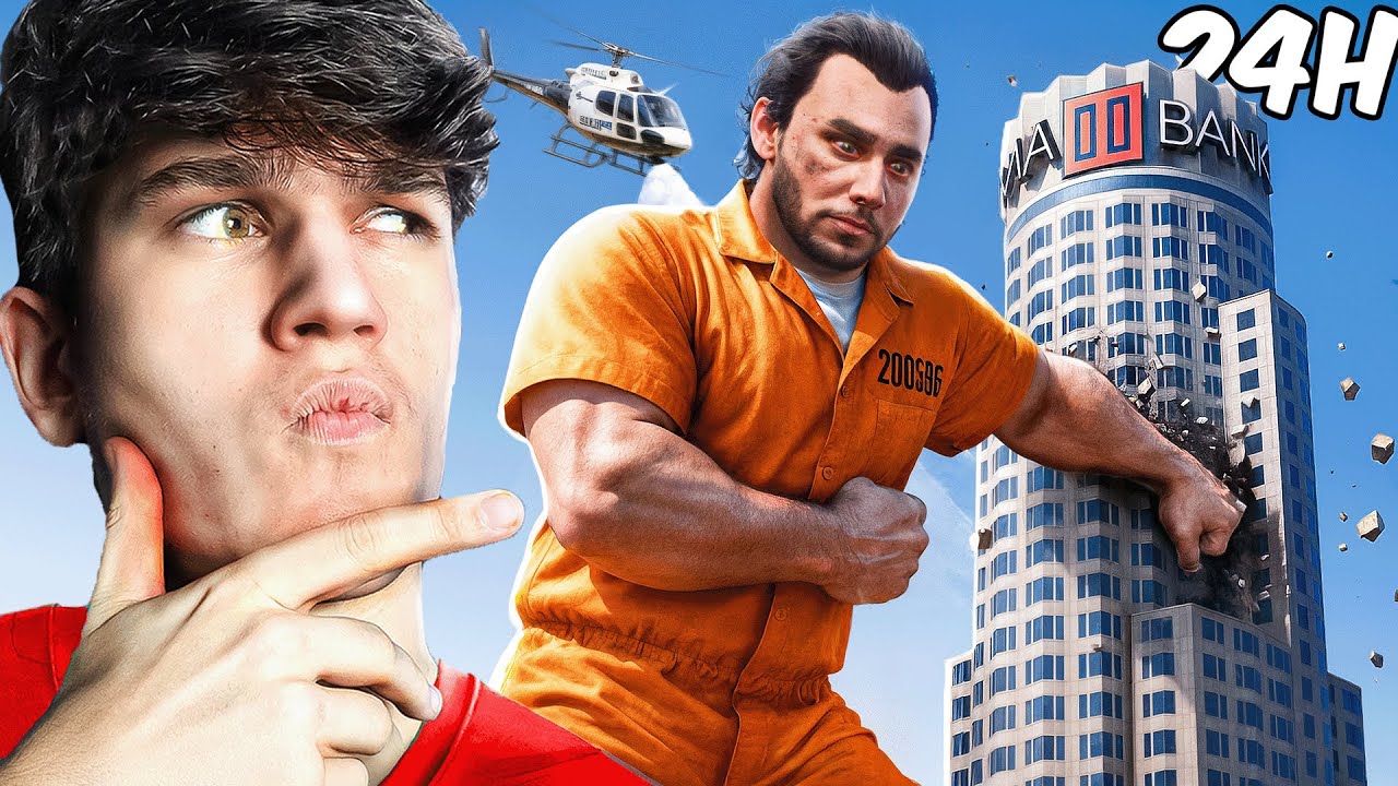 Spędziłem 48h jako NAJWIĘKSZY WIĘZIEŃ w GTA V!