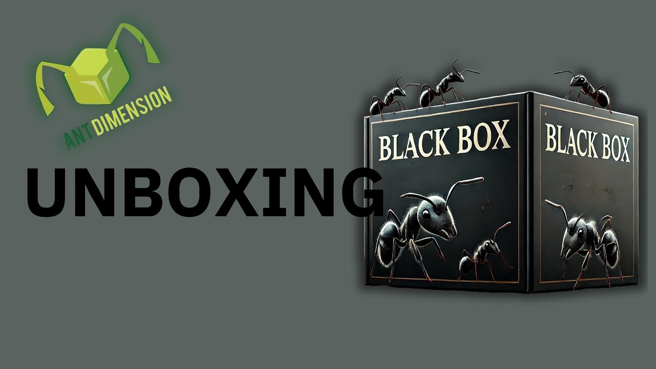 Unboxing de la Black Box Natura de AntDimension 🐜✨ ¡Descubre qué hay dentro!