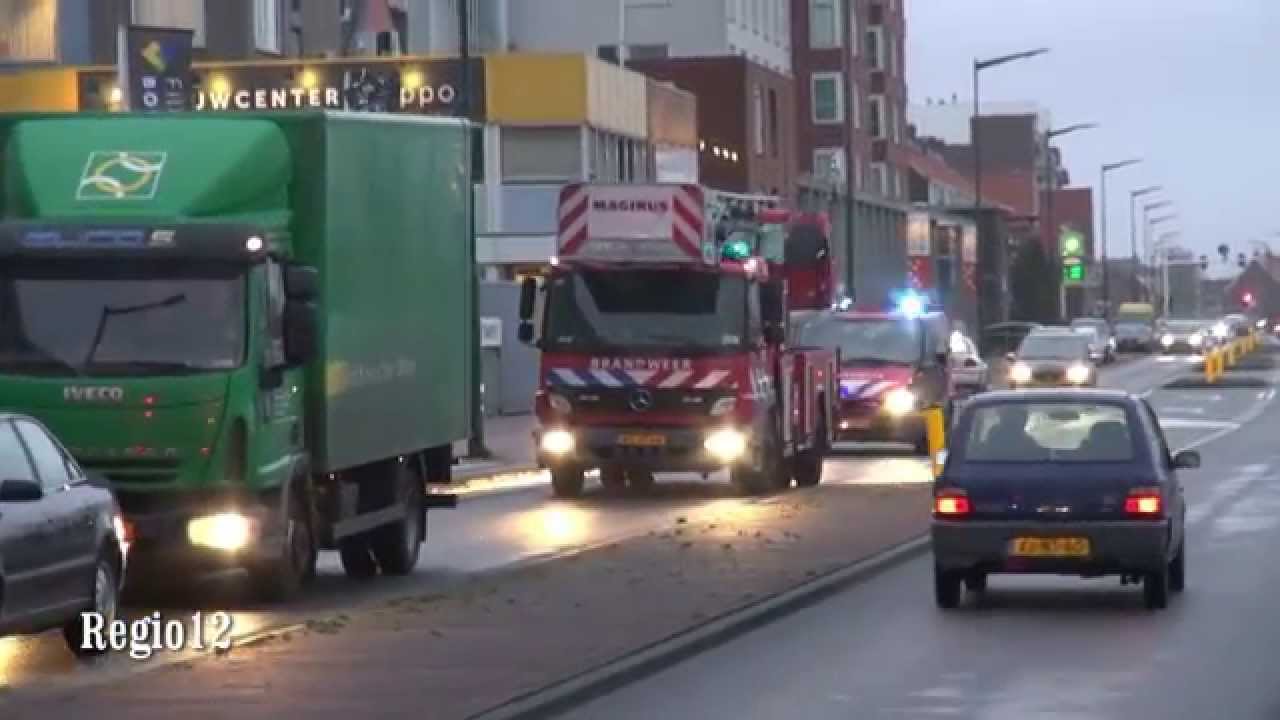 Prio 1 stormschade Paul krugerkade Haarlem 09/01/2015