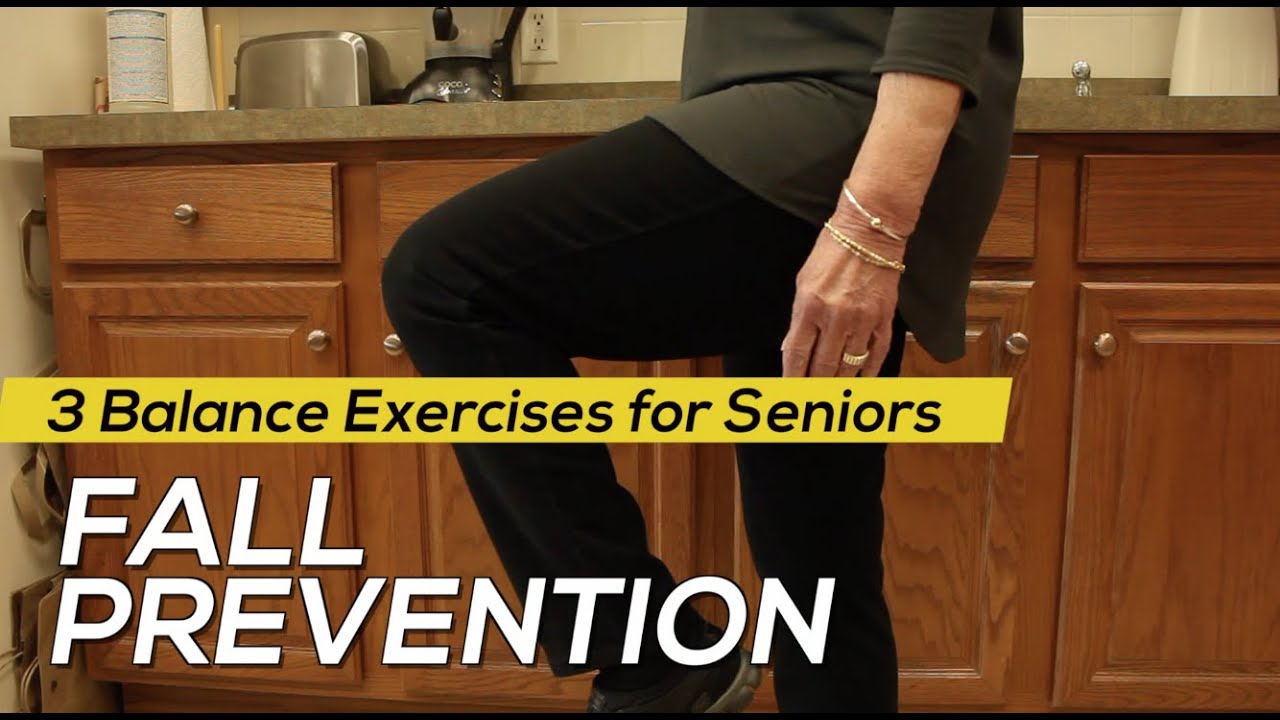 3 balance exercises for seniors &ndash; do these at home for fall prevention